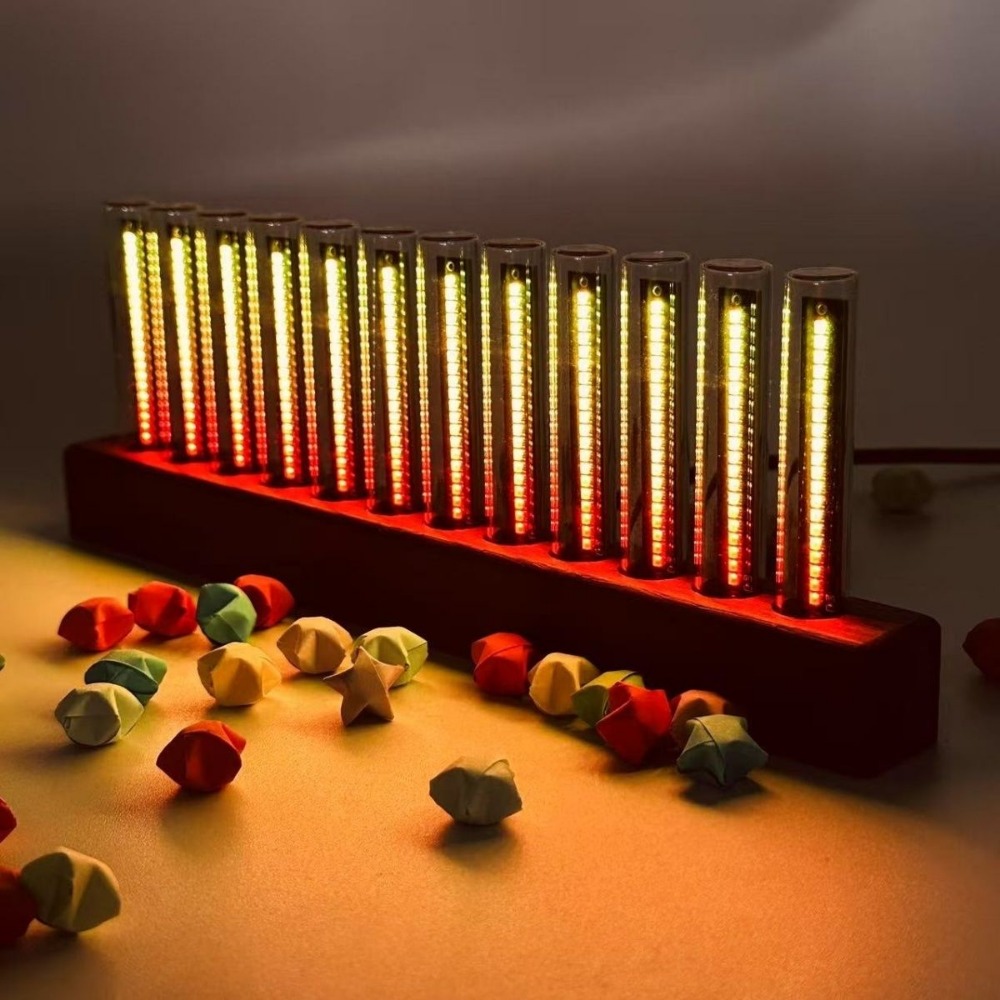 Audio Music Visualizer - YENİ 12 Tüplü Tam Renkli LED