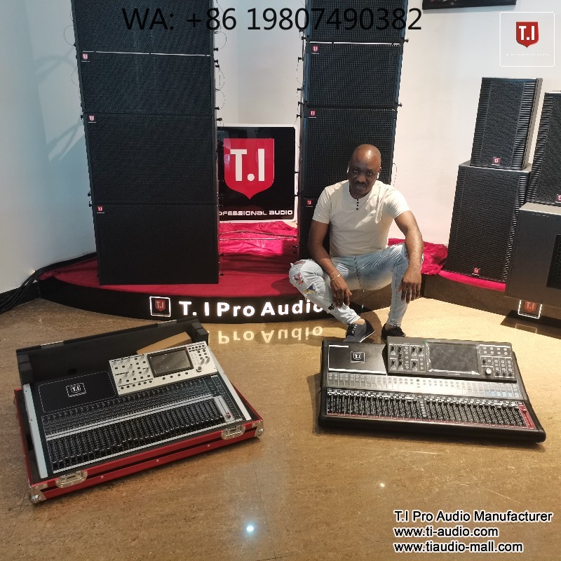 Audio Music Mixer - 32 Kanallı Dijital Mikser Konsolu, Parti