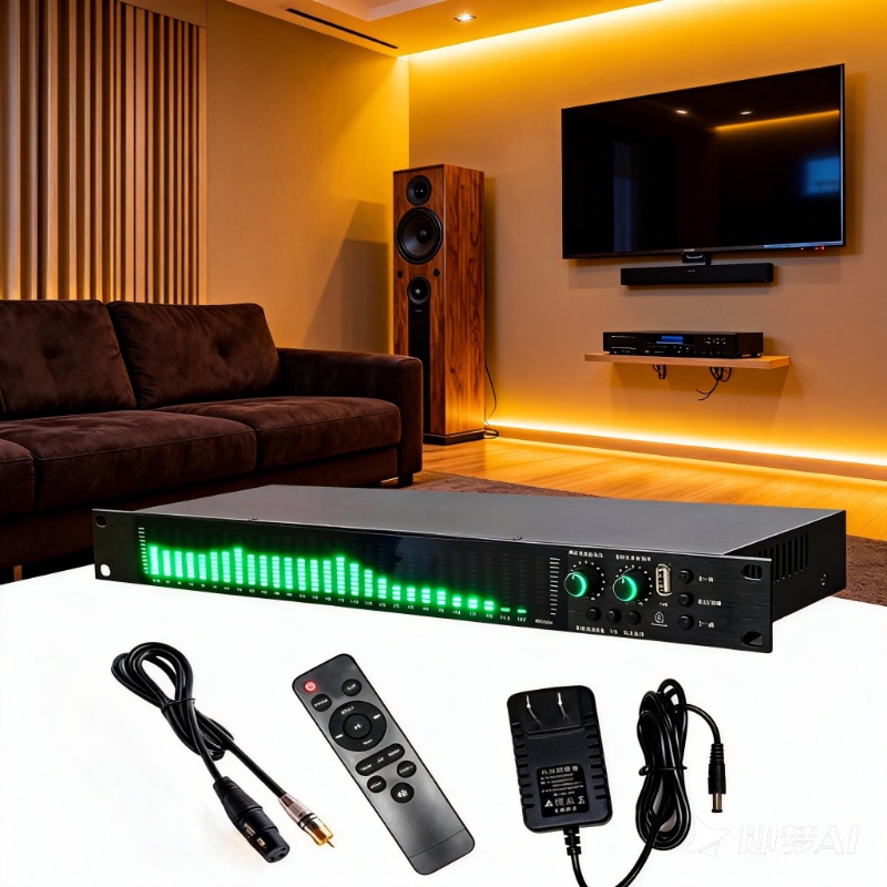 Audio Music Visualizer - Yeni Raf Tipi Dijital Spektrum Analizörü
