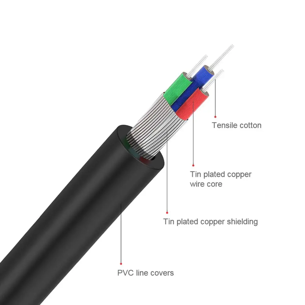 QGeeM RCA Kablosu 2RCA - 3.5mm - Audio Music Mixer incelemesi ve fiyatı