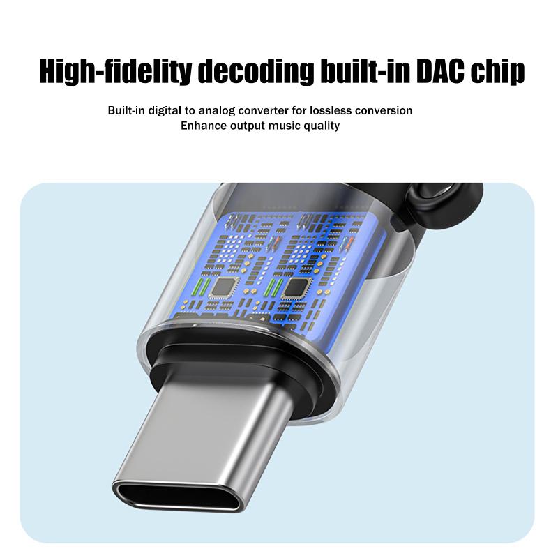 Tip C - 3,5 mm Jak DAC Dekoder - Audio Music Free Online incelemesi ve fiyatı