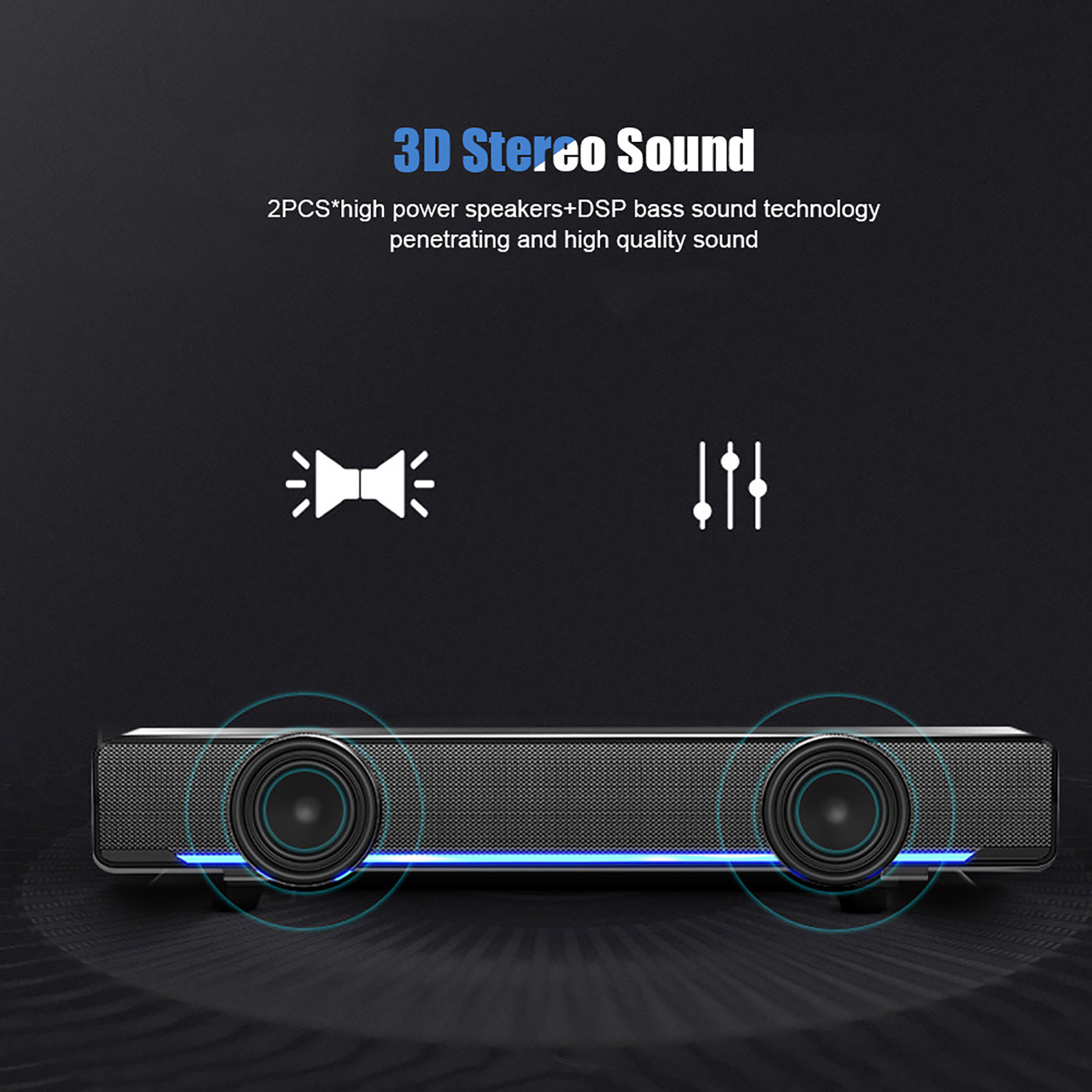 Taşınabilir Soundbar USB Kablo - Audio Music Center incelemesi ve fiyatı