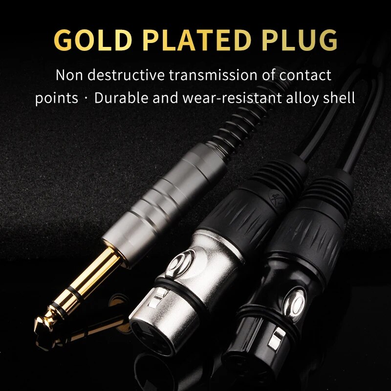 YYTCG Hifi 6.5 2xlr Aduio kabl - Audio Music Mixer incelemesi ve fiyatı
