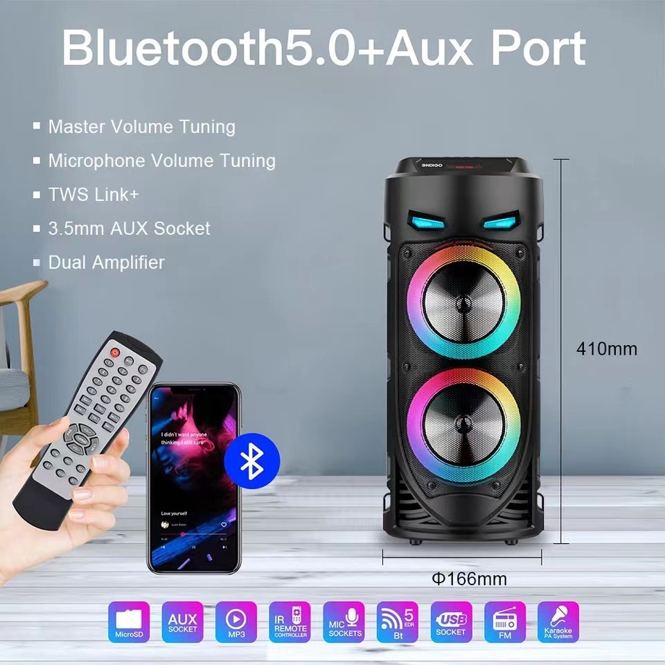 Büyük kare dans taşınabilir bl - Audio Music Center incelemesi ve fiyatı