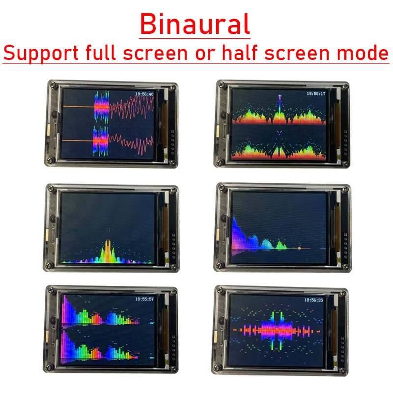 2.6 Inç IPS LCD Müzik Spektrum - Audio Music Equalizer incelemesi ve fiyatı