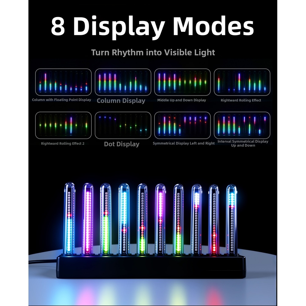 RGB LED Ses Aktifli Müzik Görs - Audio Music Visualizer incelemesi ve fiyatı