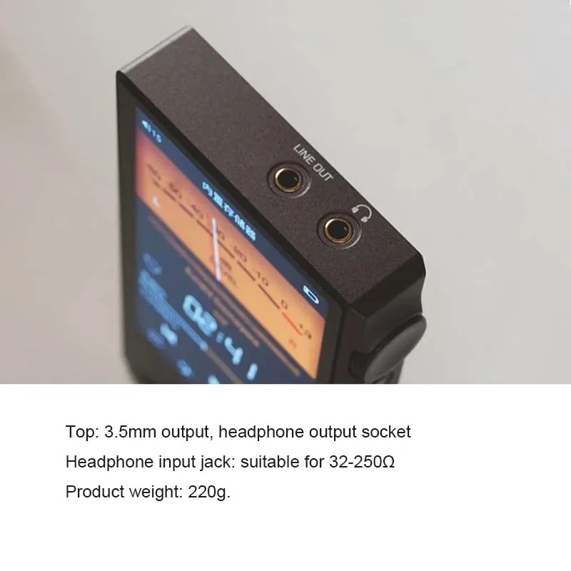 Tecsun PD-60 4 inç IPS dokunma - Audio Music Equalizer incelemesi ve fiyatı