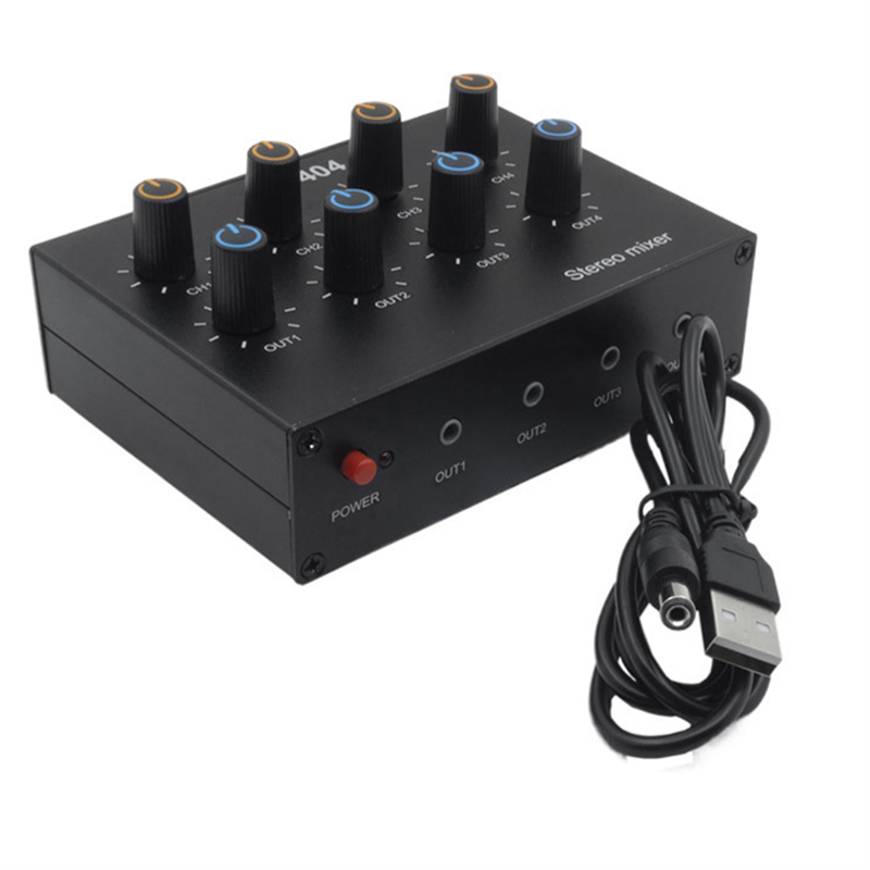 M07K-AU-404 Stereo Ses Dört Ço - Audio Music Mixer incelemesi ve fiyatı