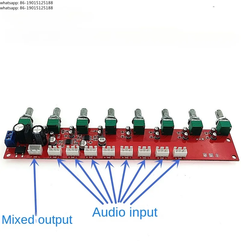8 Yollu NE5532 Ses Karıştırma  - Audio Music Mixer incelemesi ve fiyatı