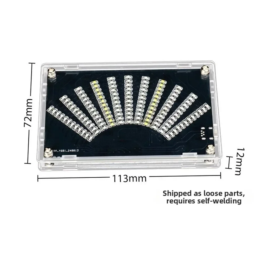 DIY LED Müzik Spektrum Gösterg - Audio Music Visualizer incelemesi ve fiyatı