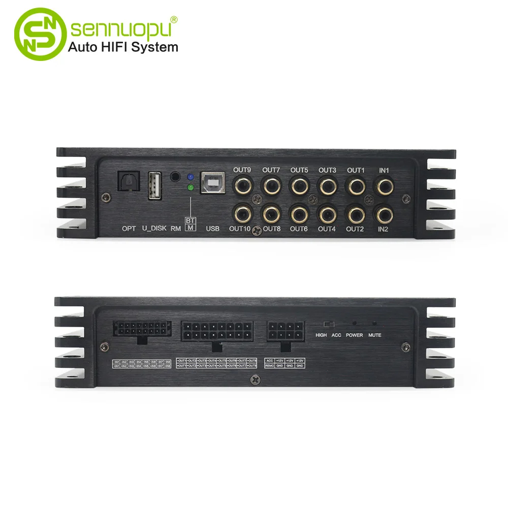 Sennuopu DS-M10Pro Araç Ses 8  - Audio Music Equalizer incelemesi ve fiyatı