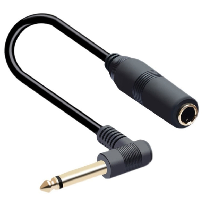 Sağ açı 90 derece 6.35mm erkek - Audio Music Mixer incelemesi ve fiyatı