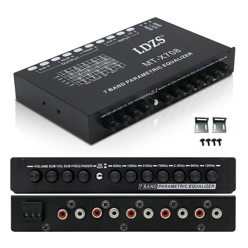 Profesyonel 7 bant araba ekola - Audio Music Equalizer incelemesi ve fiyatı