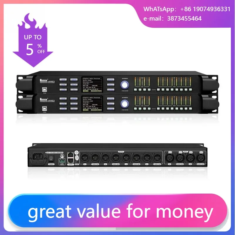 Sıcak Satış 4 giriş 8 çıkış DS - Audio Music Software incelemesi ve fiyatı